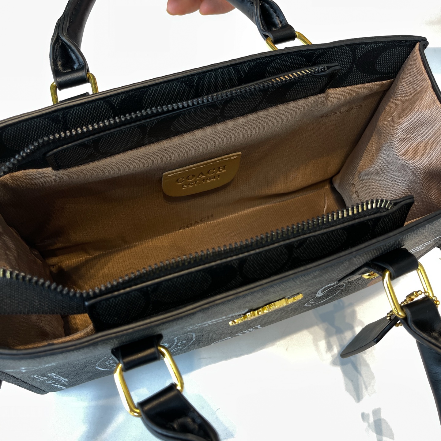 29$ dh COACH F13 Tote bag size 26X15X9 cm 60395222095 BY2683 gallery