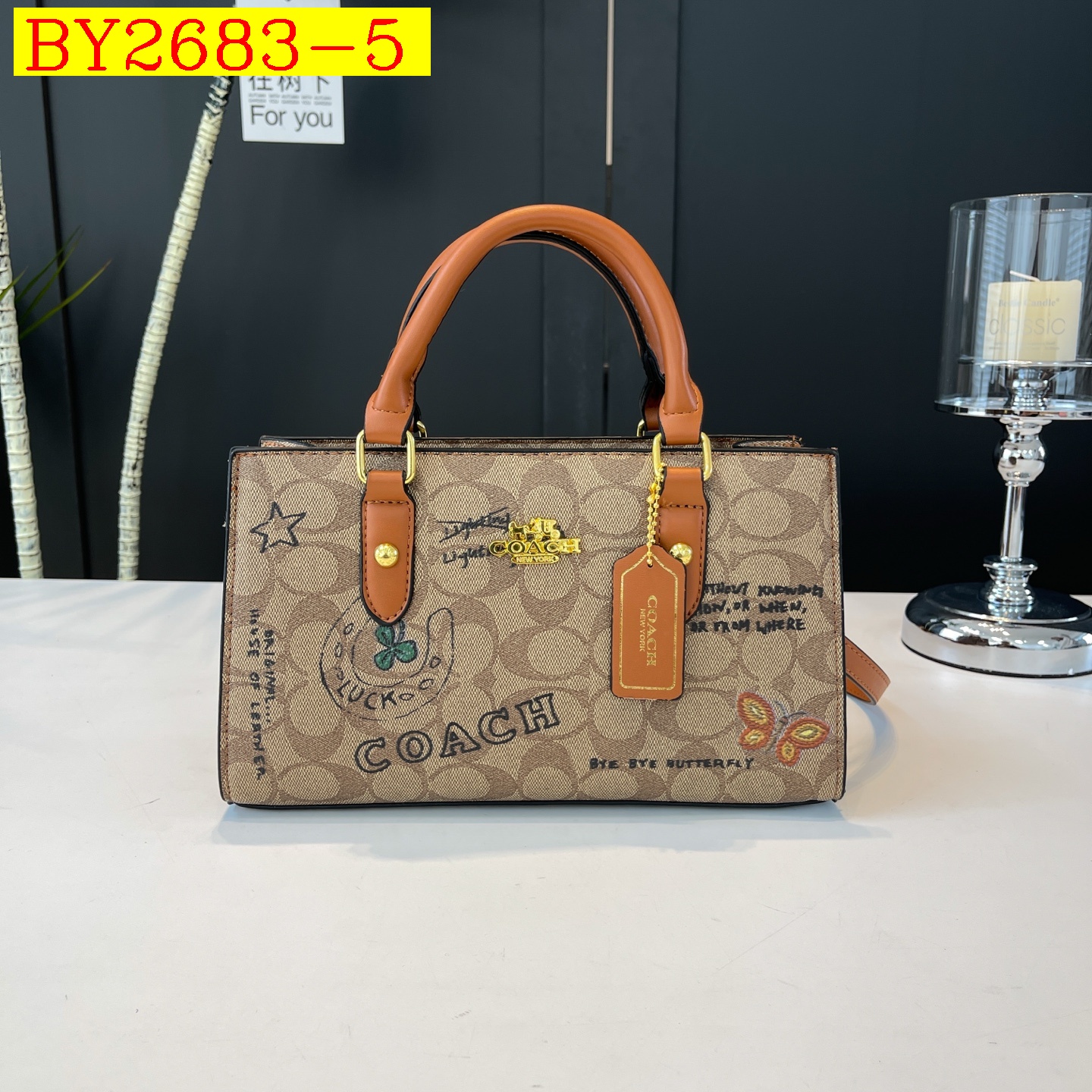 29$ dh COACH F13 Tote bag size 26X15X9 cm 60395222095 BY2683 gallery