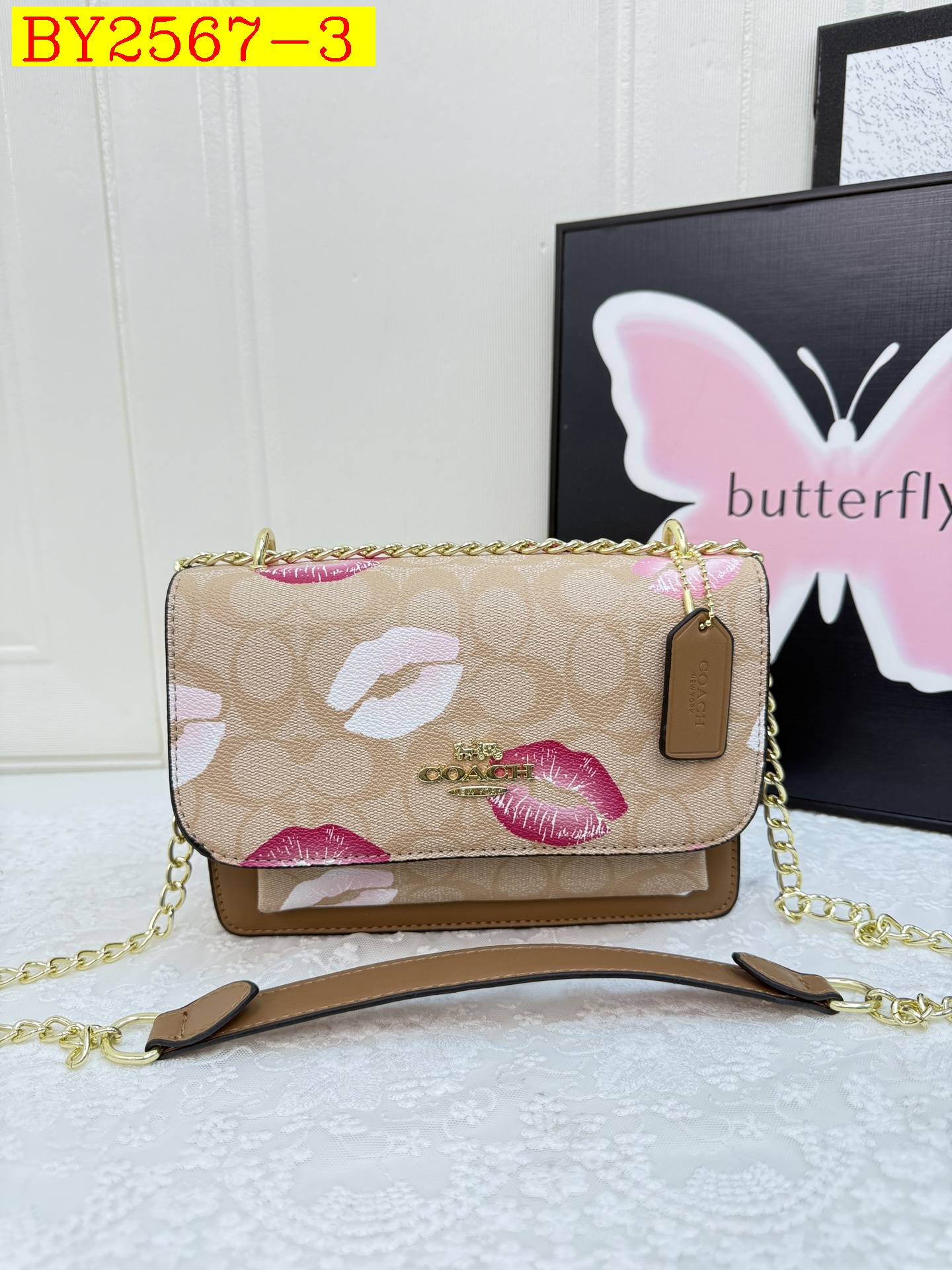 29$ dh COACH JYH8201 Shoulder bag size 21x15x8 cm 60395022094 BY2567 gallery