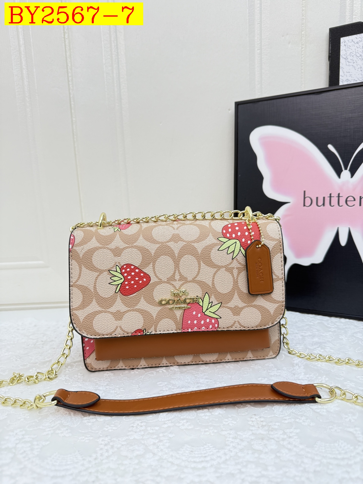 29$ dh COACH JYH8201 Shoulder bag size 21x15x8 cm 60395022094 BY2567 gallery