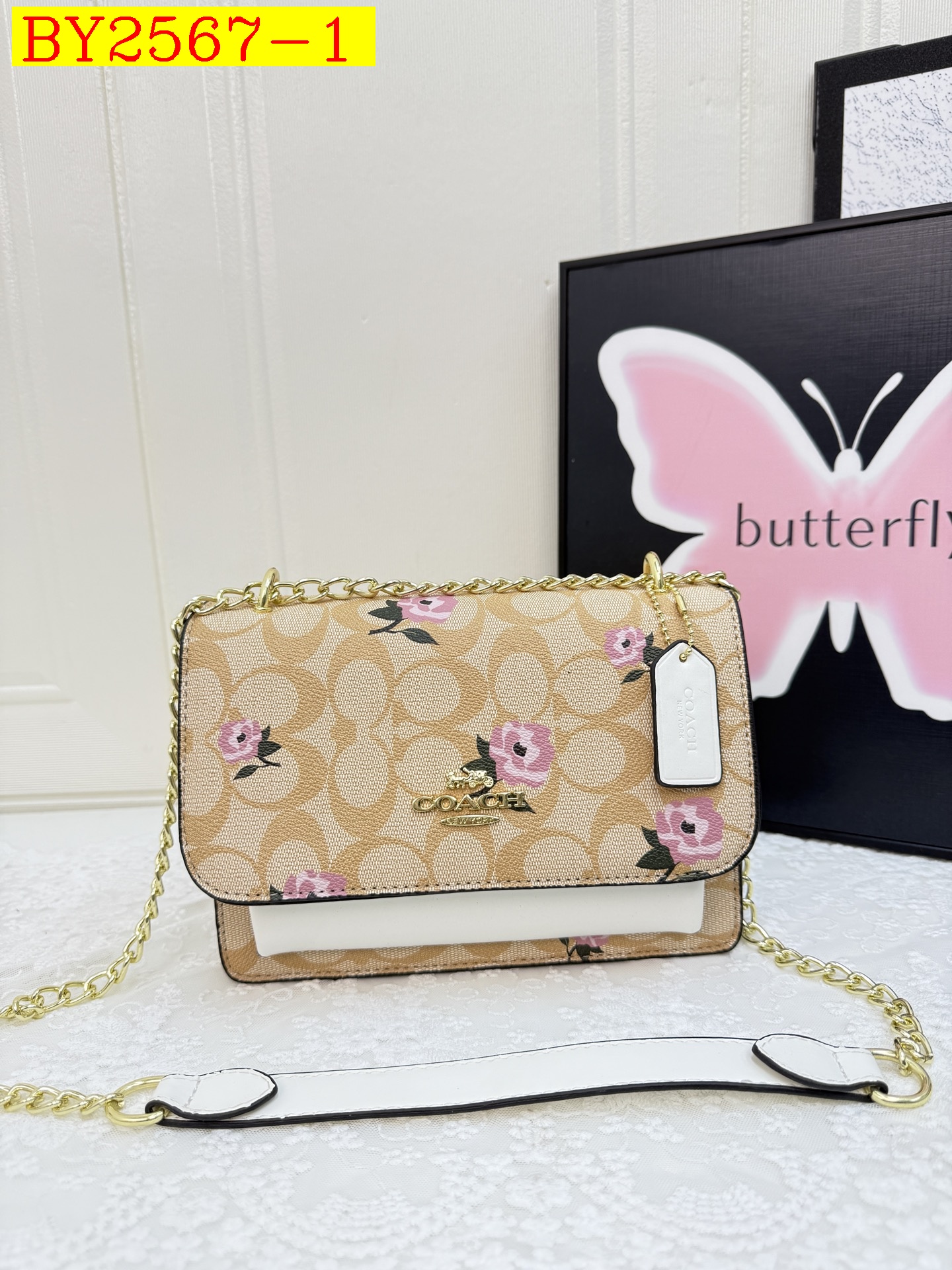 29$ dh COACH JYH8201 Shoulder bag size 21x15x8 cm 60395022094 BY2567 gallery