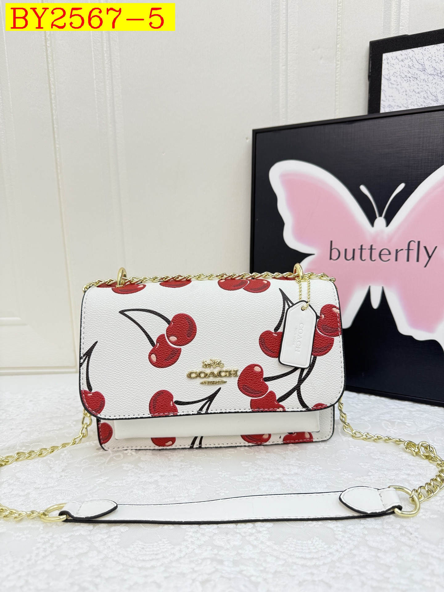 29$ dh COACH JYH8201 Shoulder bag size 21x15x8 cm 60395022094 BY2567 gallery