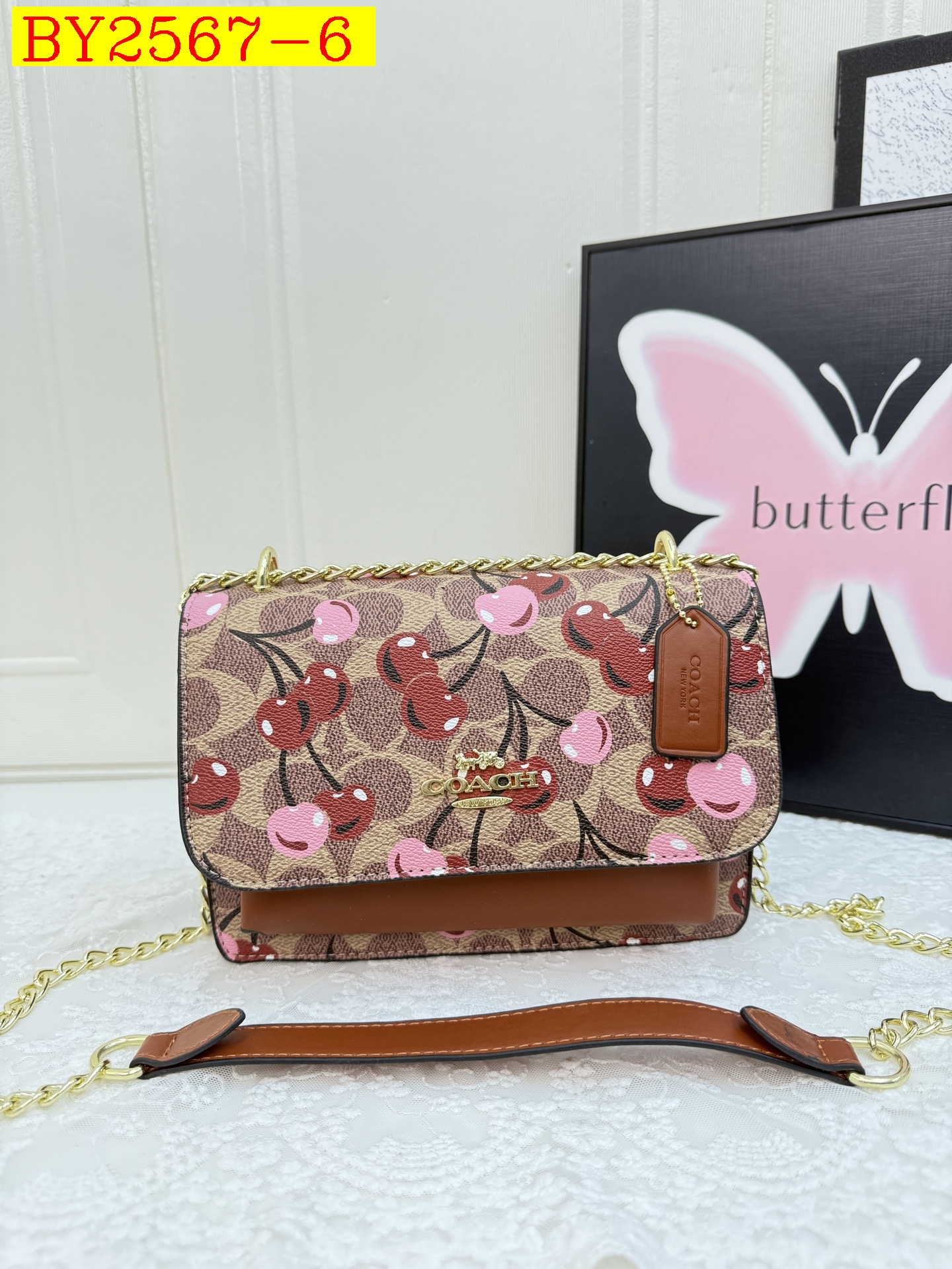 29$ dh COACH JYH8201 Shoulder bag size 21x15x8 cm 60395022094 BY2567 gallery