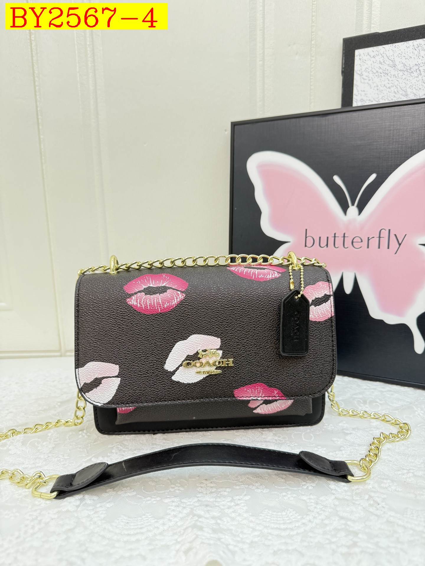 29$ dh COACH JYH8201 Shoulder bag size 21x15x8 cm 60395022094 BY2567 gallery