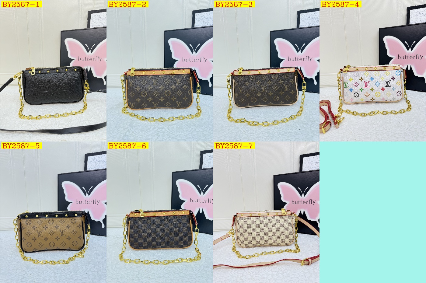 29$ dh LV JYH6192 Shoulder bag size 24x14x7 cm 70485822093 BY2587 gallery