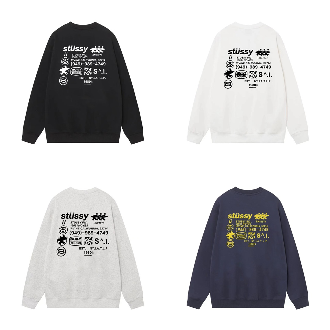 30$ 01885_HN266 Stussy FW24 DNA ZIP Hoodie size S-XL 115294 CODE WX88 gallery