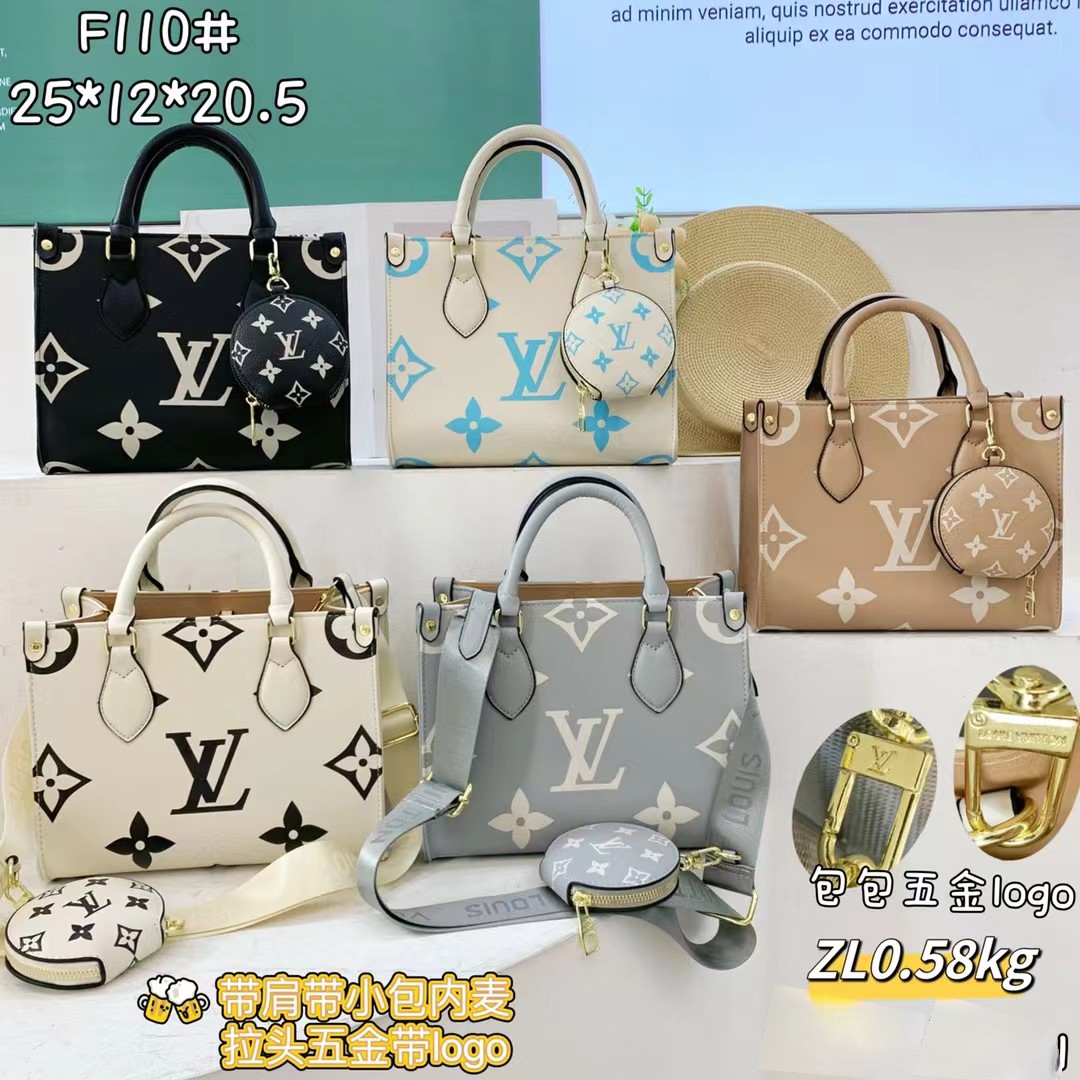30$ LV 110 Tote bag size 25X12X20 cm 815182 BY2871 gallery
