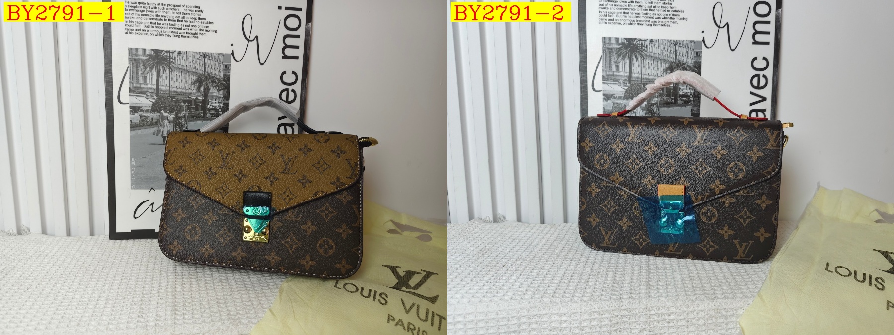 30$ LV 8006 Shoulder bag size 24x17x7 cm 614032 BY2791 gallery