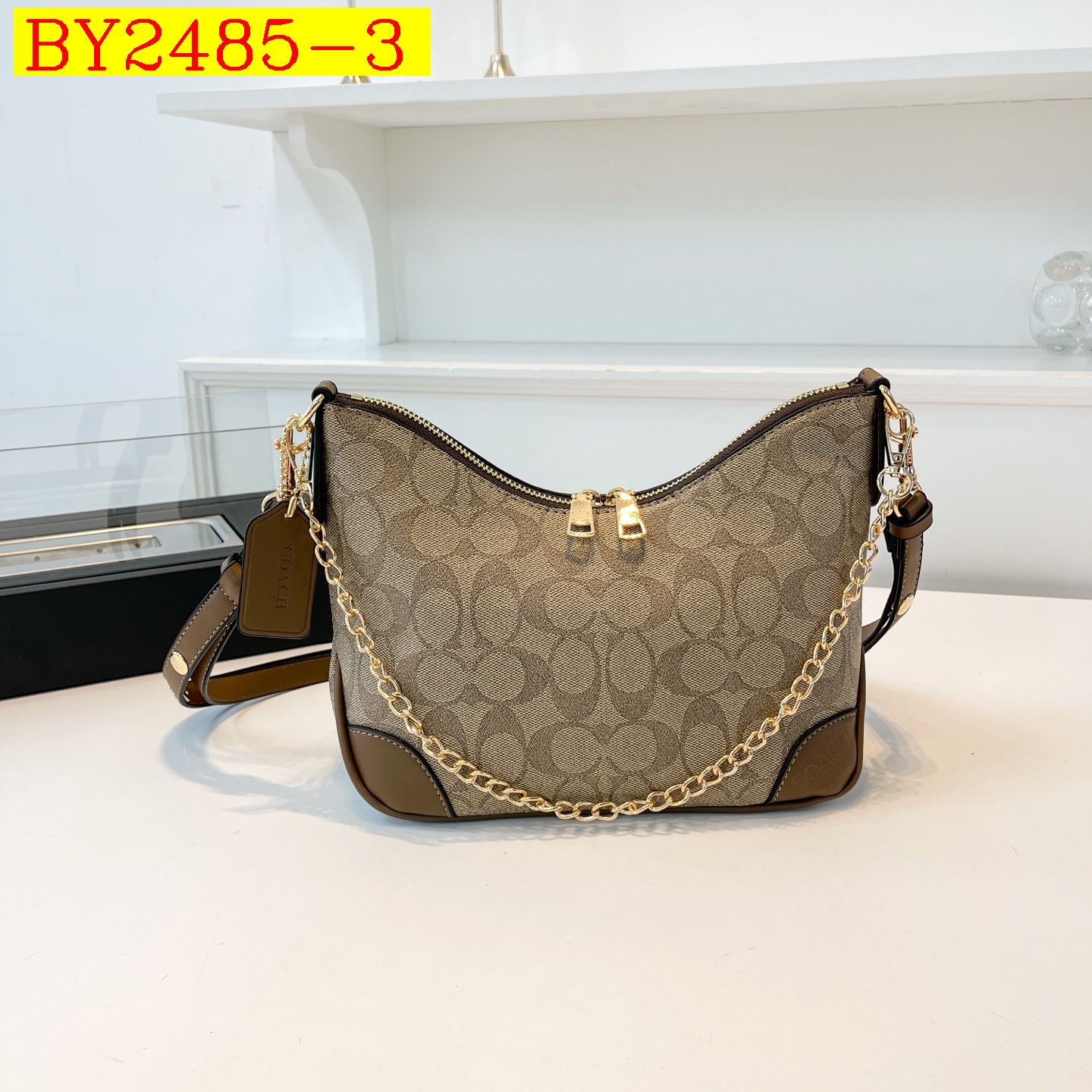 30$ dh COACH 77702 Shoulder bag size 26X19X11 cm 30598623008 BY2485 gallery
