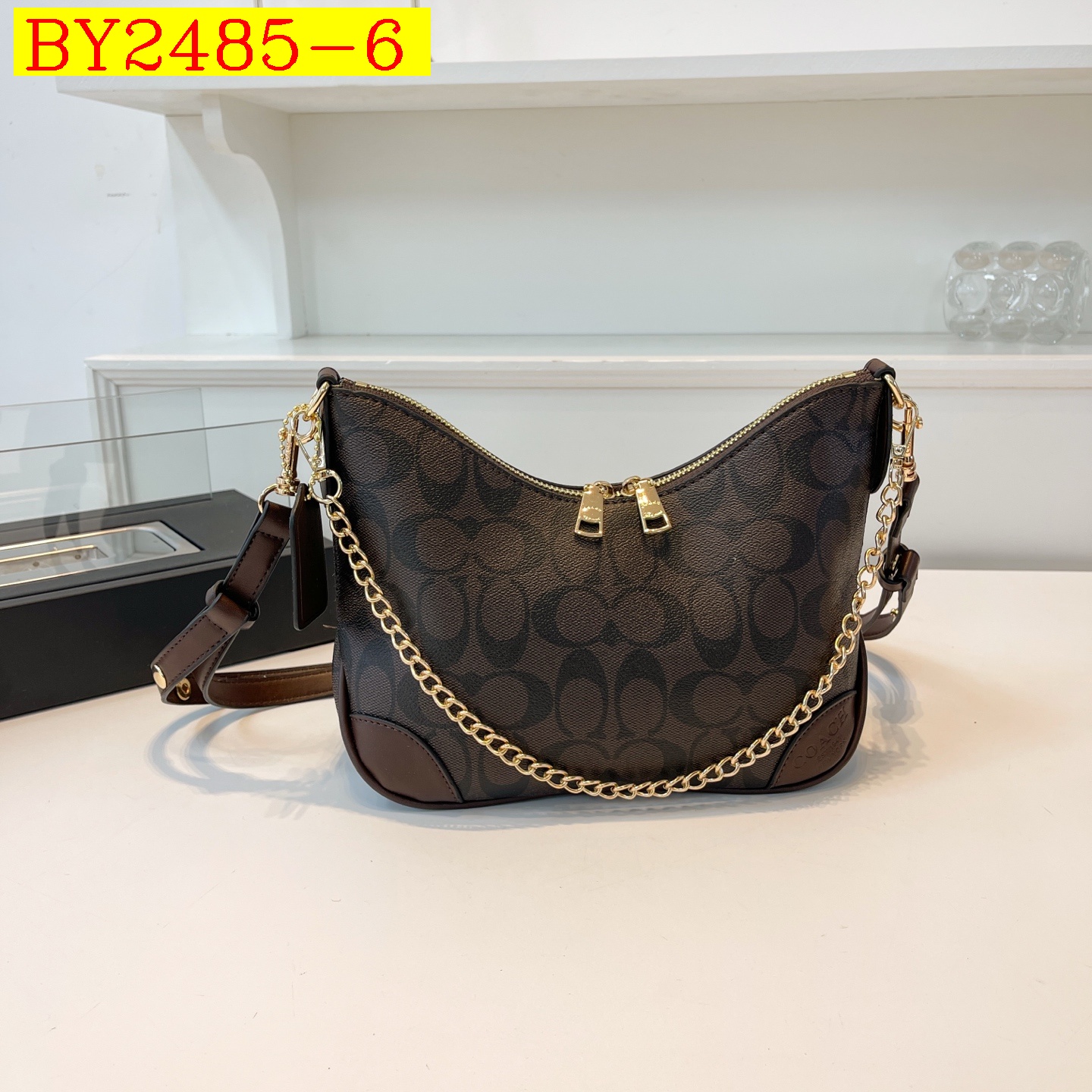 30$ dh COACH 77702 Shoulder bag size 26X19X11 cm 30598623008 BY2485 gallery