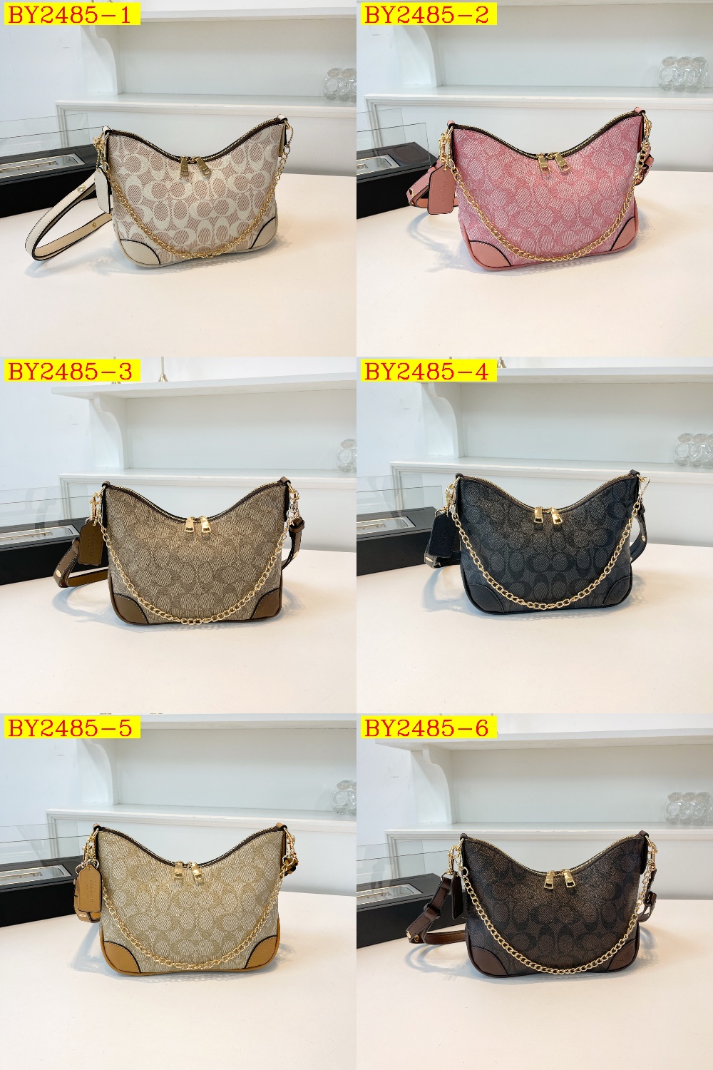 30$ dh COACH 77702 Shoulder bag size 26X19X11 cm 30598623008 BY2485 gallery
