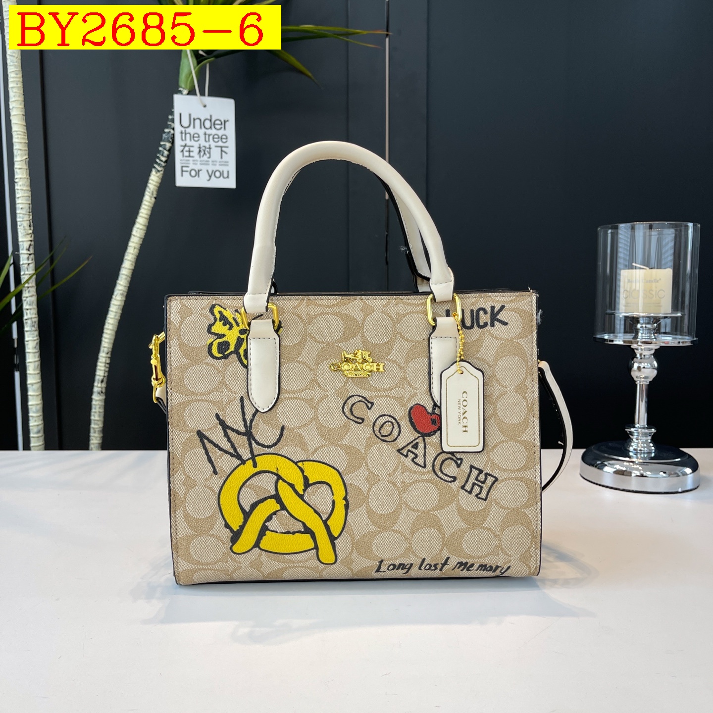 30$ dh COACH F15 Tote bag size 25X20X12 cm 50693423007 BY2685 gallery