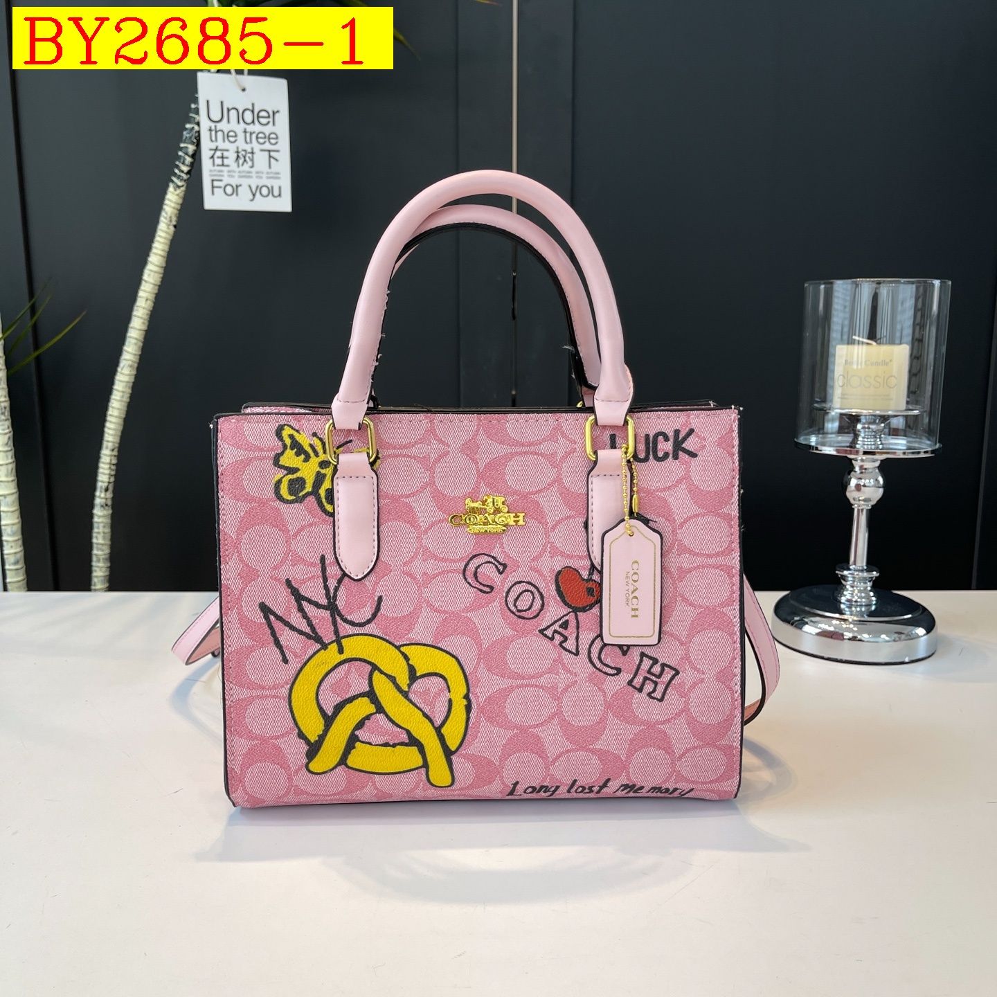 30$ dh COACH F15 Tote bag size 25X20X12 cm 50693423007 BY2685 gallery