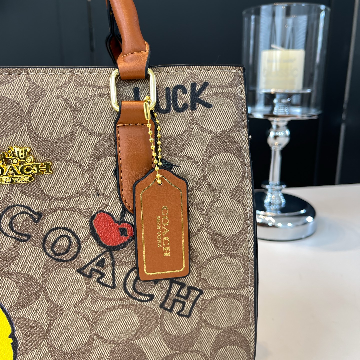 30$ dh COACH F15 Tote bag size 25X20X12 cm 50693423007 BY2685 gallery