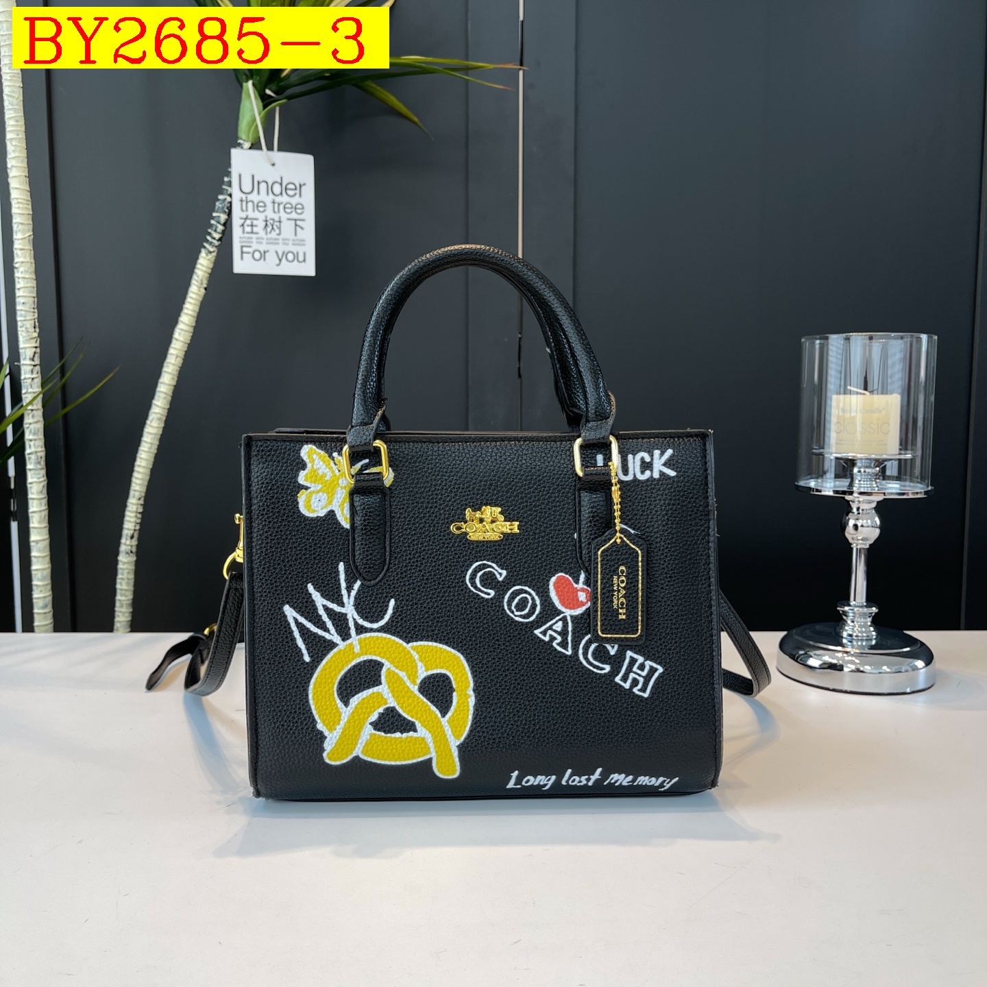 30$ dh COACH F15 Tote bag size 25X20X12 cm 50693423007 BY2685 gallery