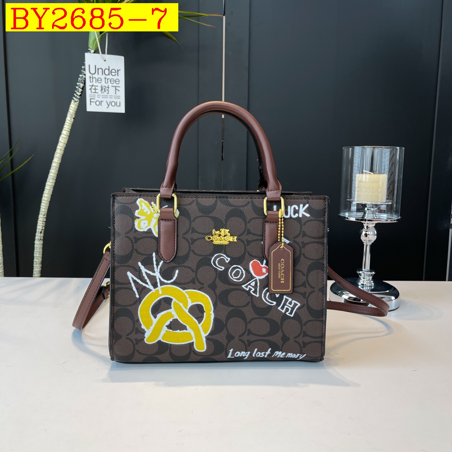 30$ dh COACH F15 Tote bag size 25X20X12 cm 50693423007 BY2685 gallery