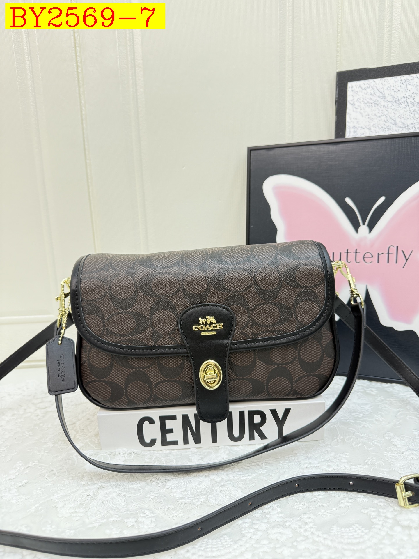 30$ dh COACH JYH8631 Shoulder bag size 26x15x10 cm 30594623008 BY2569 gallery