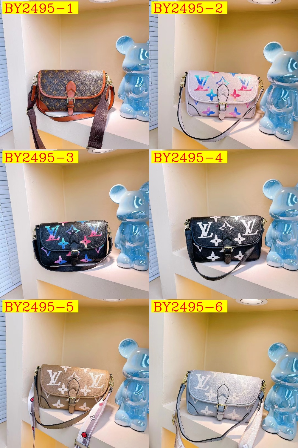 30$ dh LV 122 Shoulder bag size 22X10X14 cm 71408023101 BY2495 gallery