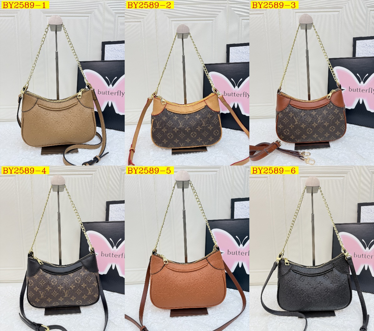 30$ dh LV JYH8617 Shoulder bag size 25x19x8 cm 60592423007 BY2589 gallery