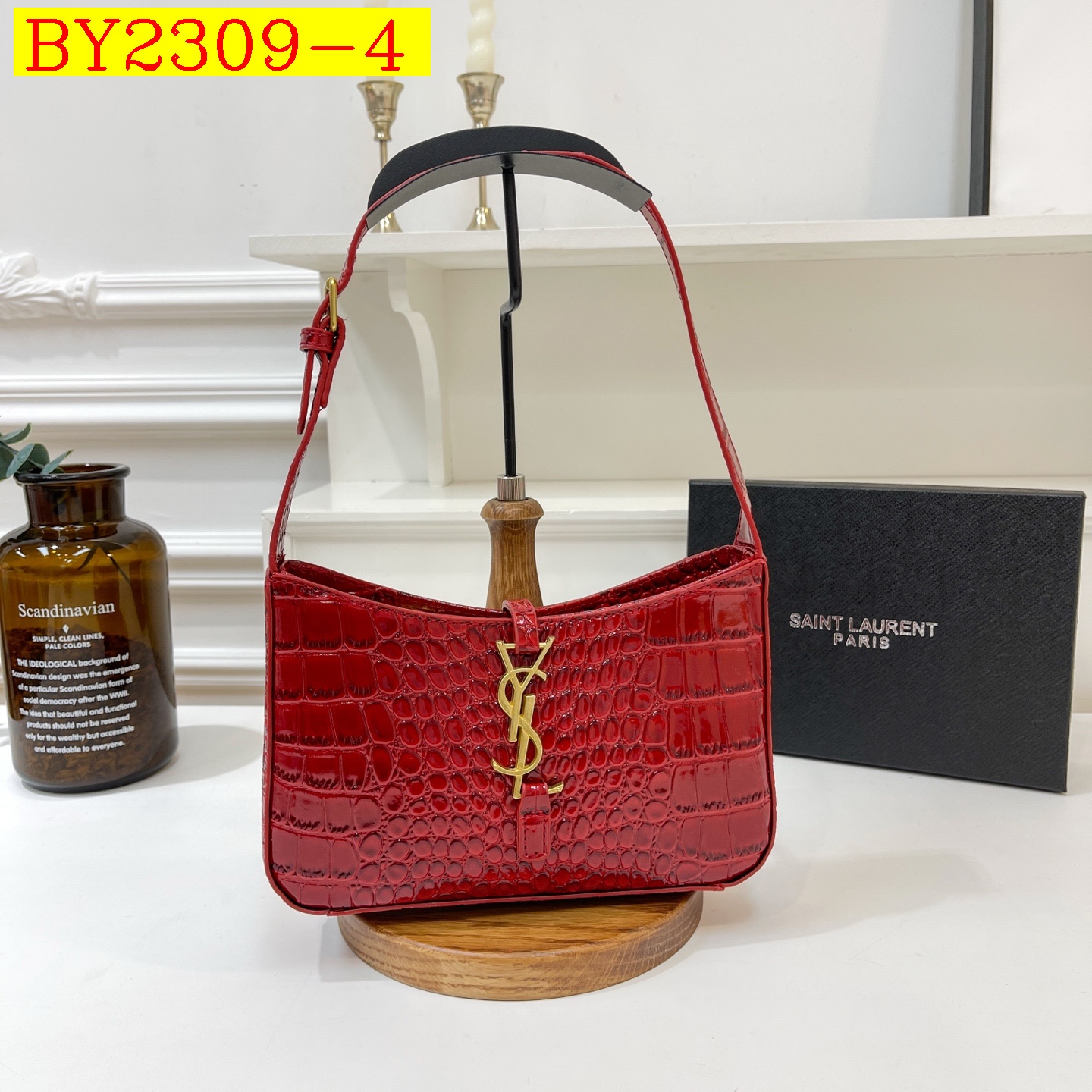 30$ dh YSL 7858 Shoulder bag size 23X15X6 cm 70495823100 BY2309 gallery