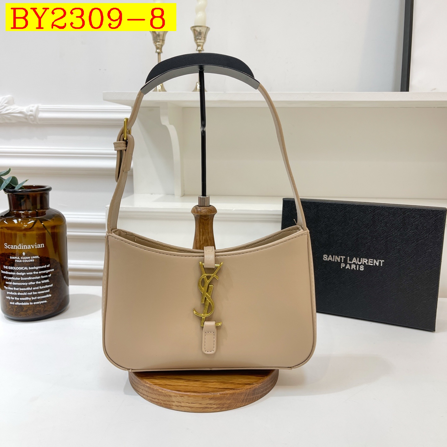 30$ dh YSL 7858 Shoulder bag size 23X15X6 cm 70495823100 BY2309 gallery