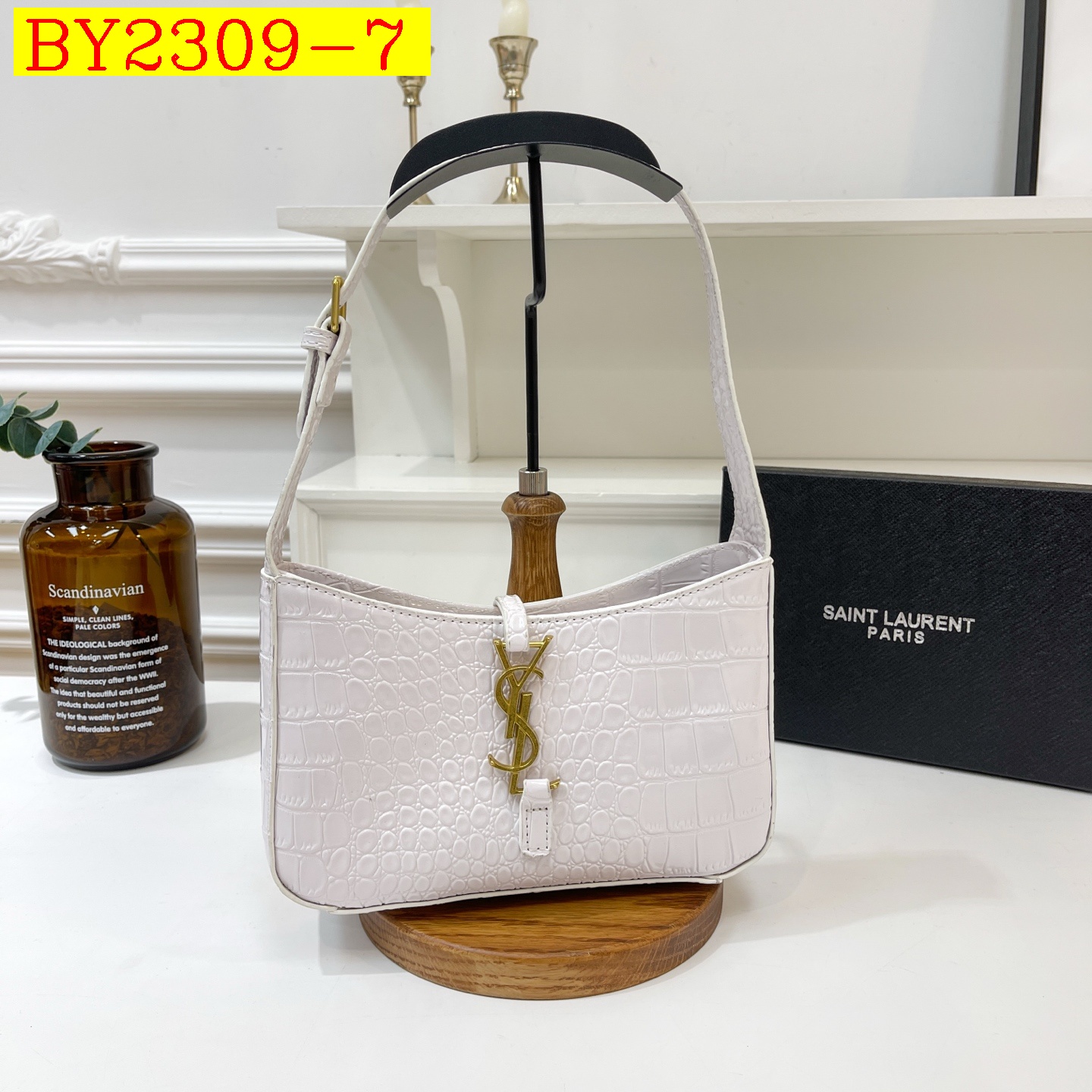 30$ dh YSL 7858 Shoulder bag size 23X15X6 cm 70495823100 BY2309 gallery