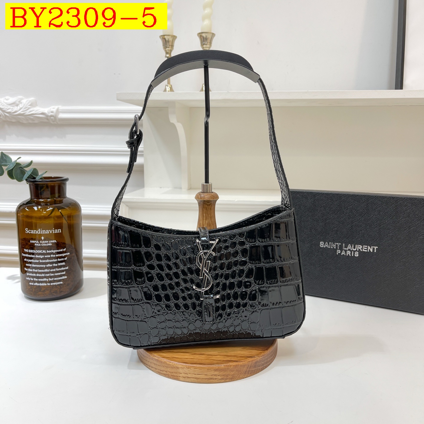 30$ dh YSL 7858 Shoulder bag size 23X15X6 cm 70495823100 BY2309 gallery