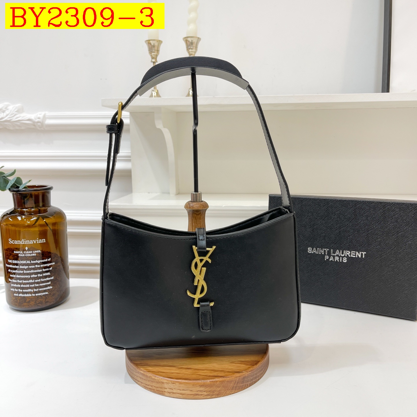 30$ dh YSL 7858 Shoulder bag size 23X15X6 cm 70495823100 BY2309 gallery