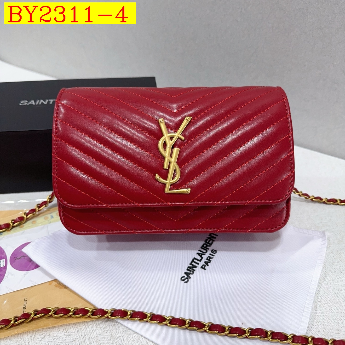 30$ dh YSL 8822 Shoulder bag size 21X14X6 cm 30598623008 BY2311 gallery