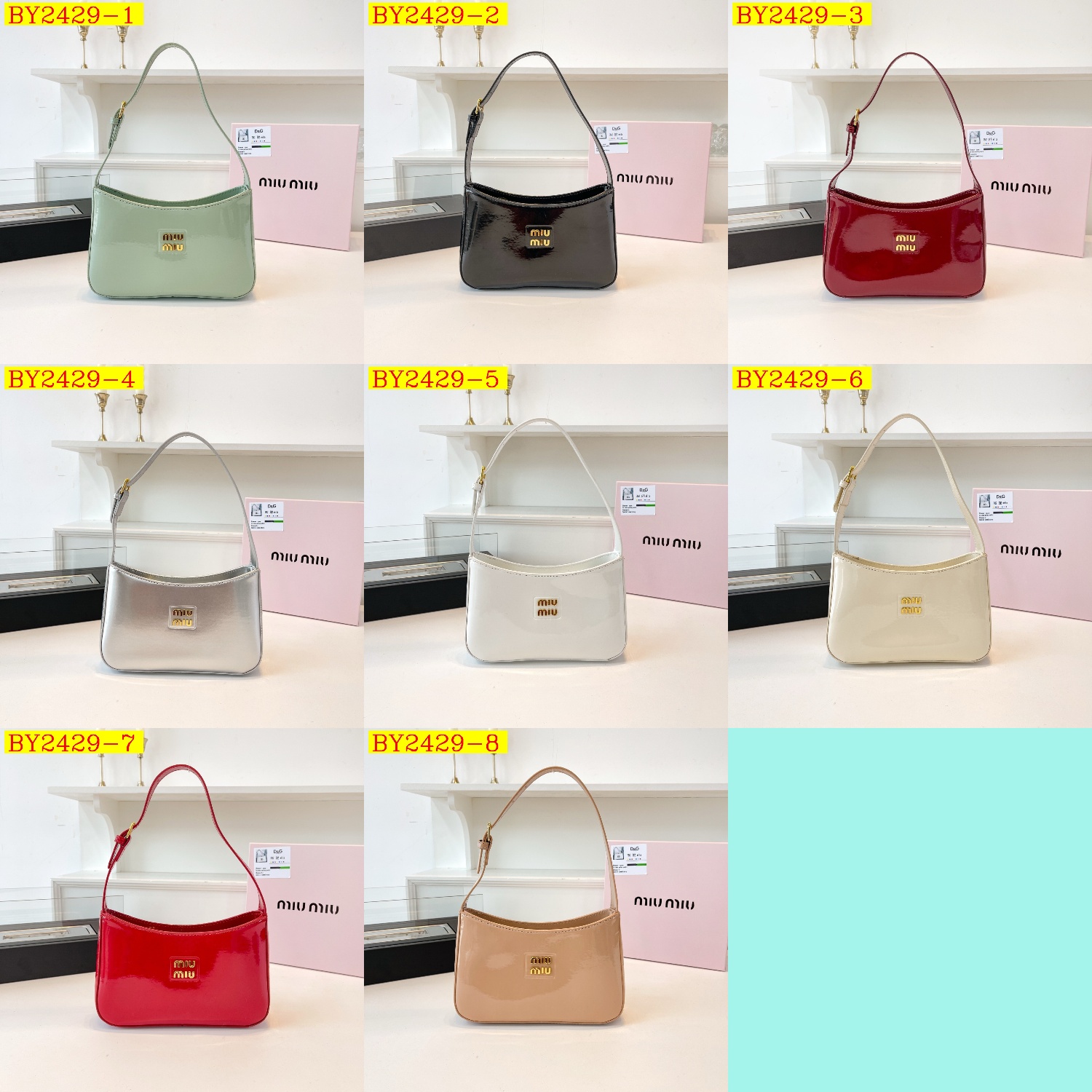 30$ dh miumiu 7861 Shoulder bag size 23X15X6 cm 50293623008 BY2429 gallery