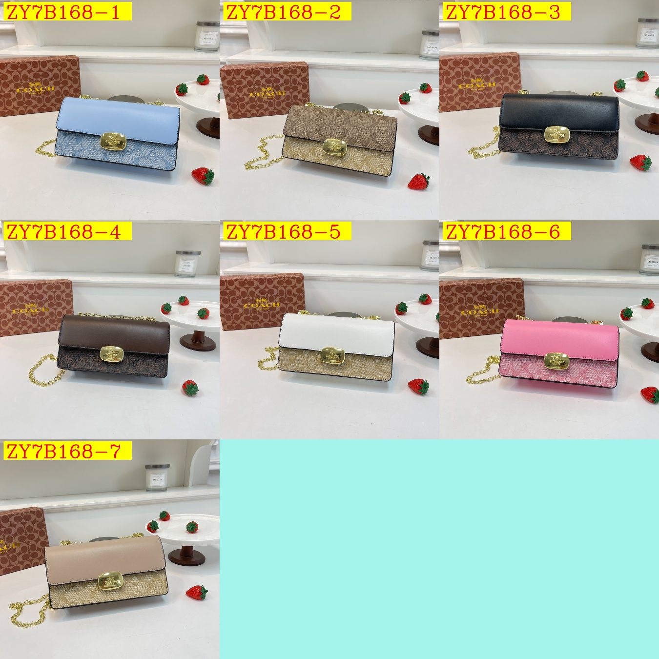 30$ new_dh COACH 9702 SIZE 23X12X6 CM 91602412987 ZY7B168 gallery
