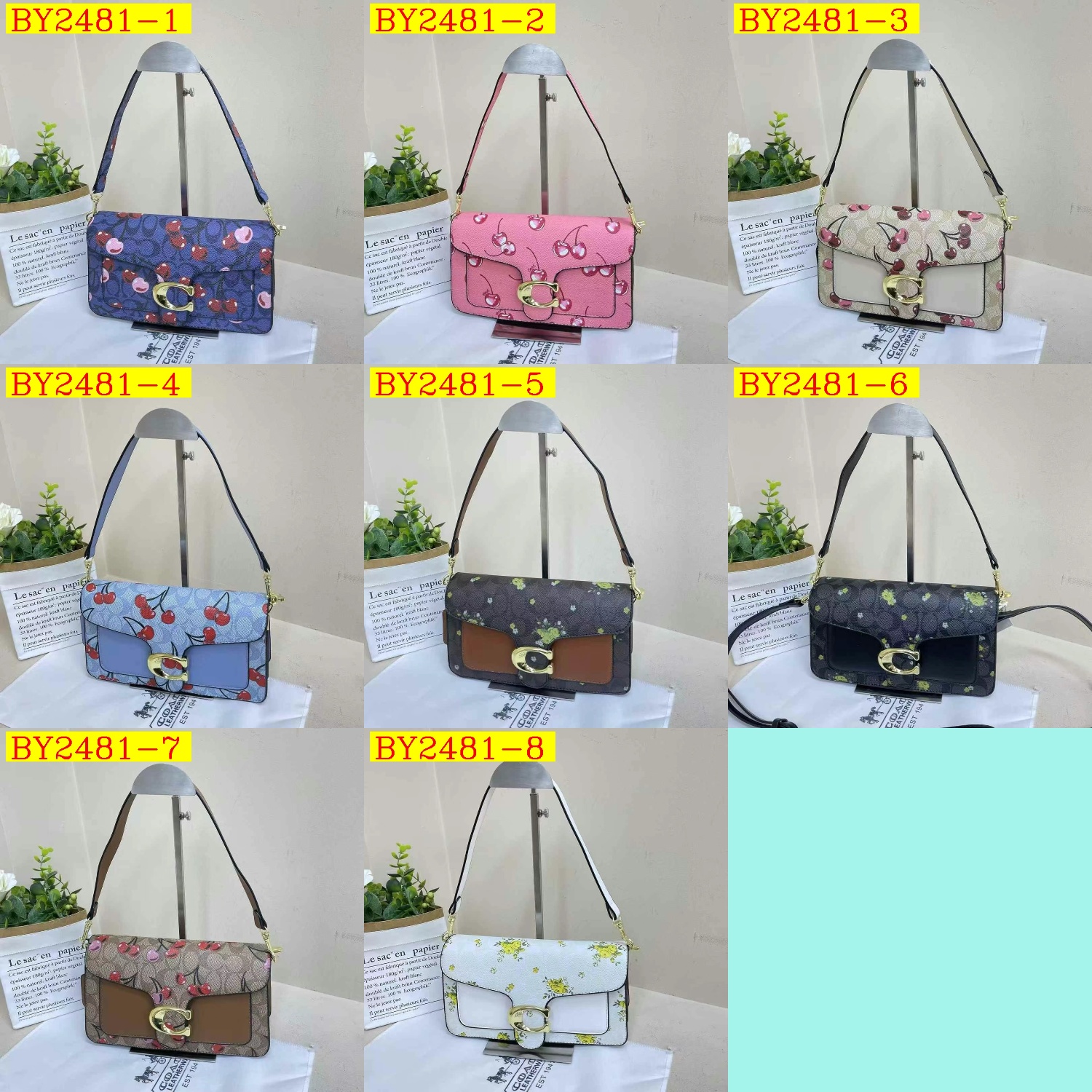31$ dh COACH 222 Shoulder bag size 26X14X8 cm 31502623115 BY2481 gallery