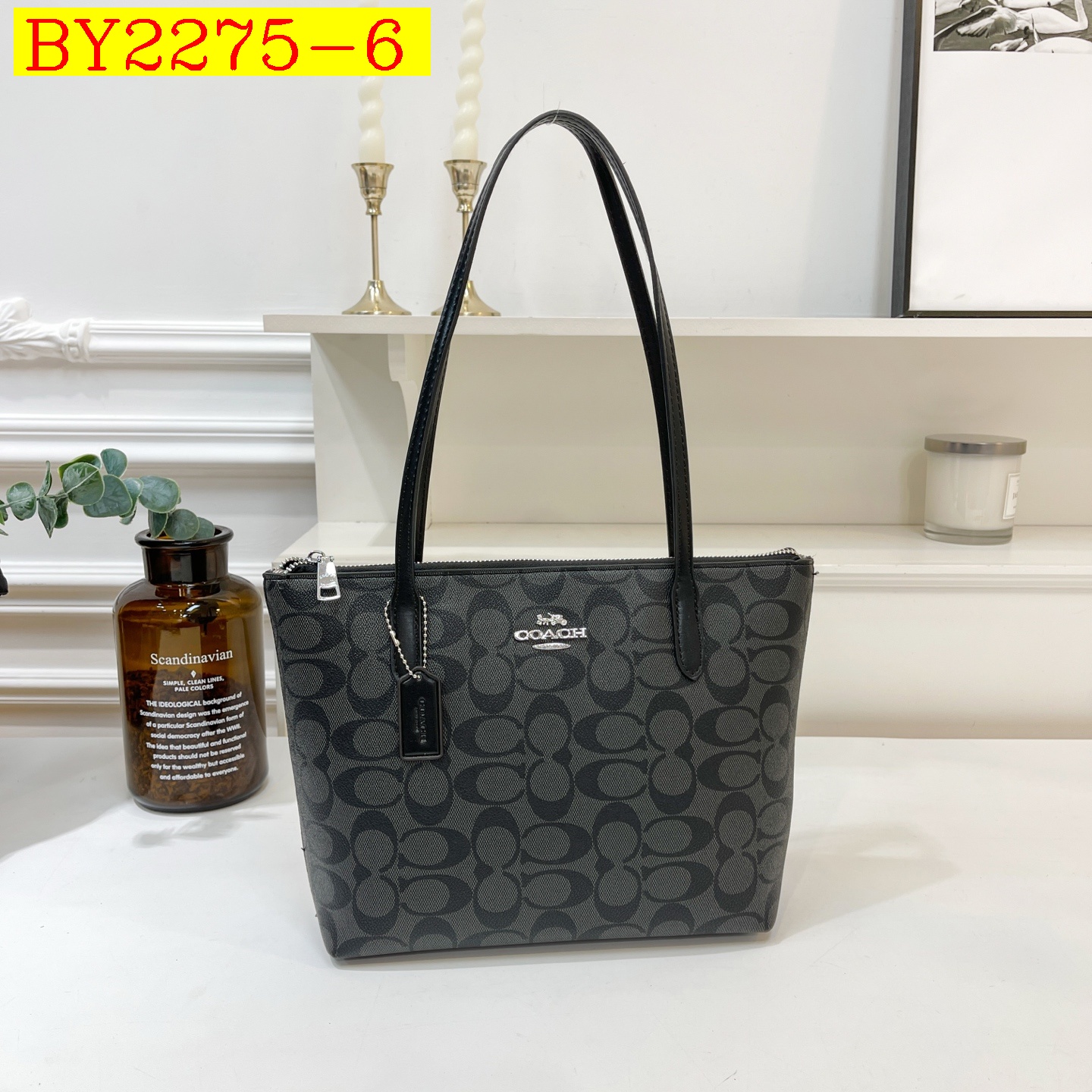 31$ dh COACH 501 Tote bag size 32X22X9 cm 70485823114 BY2275 gallery