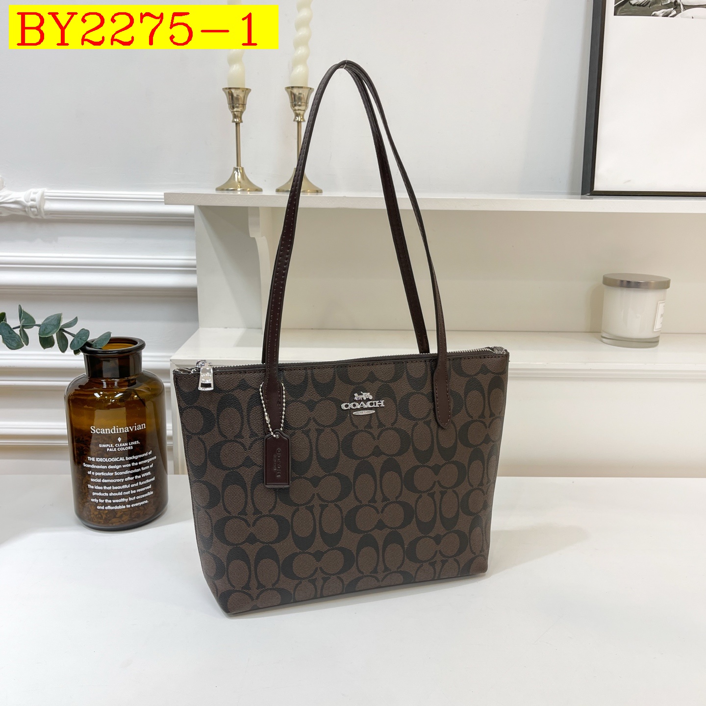 31$ dh COACH 501 Tote bag size 32X22X9 cm 70485823114 BY2275 gallery