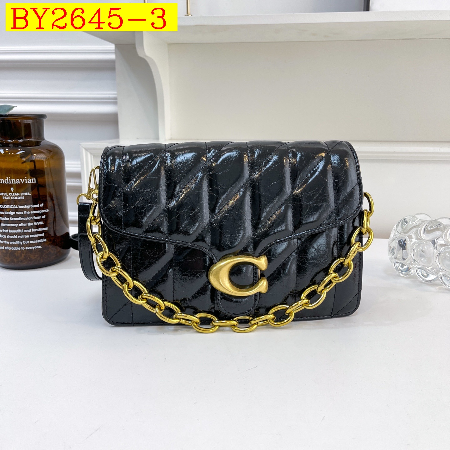 31$ dh COACH 9112 Shoulder bag size 26X17X10 cm 91502023117 BY2645 gallery