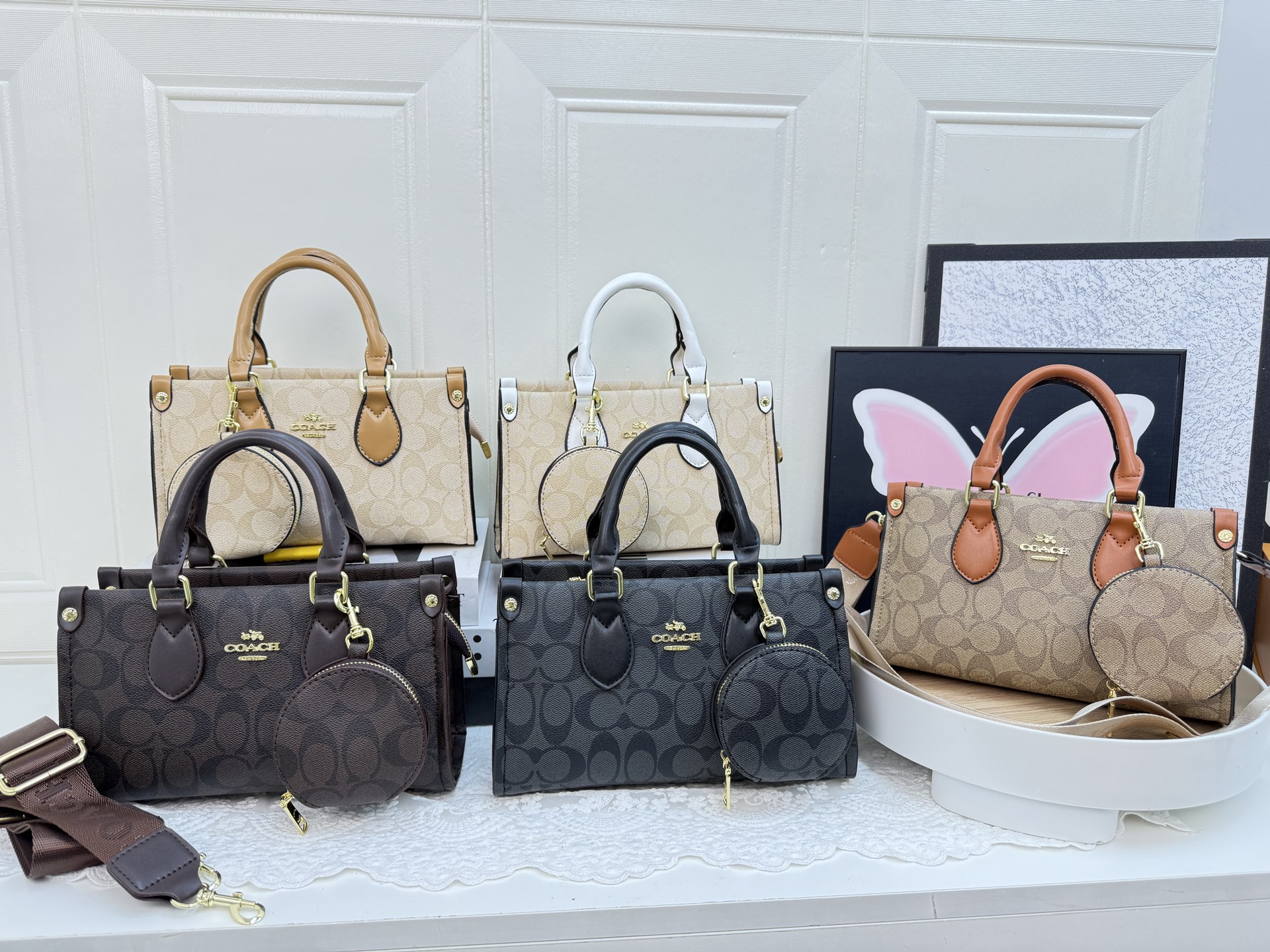 31$ dh COACH JYH1606 Tote bag size 25x15x9 cm 91504623115 BY2559 gallery