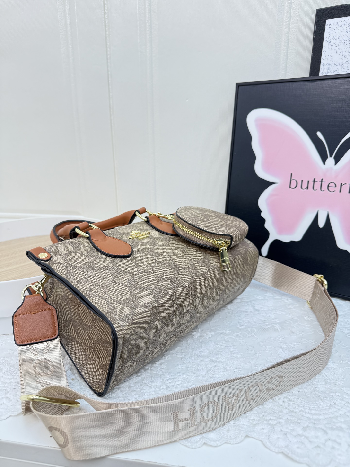 31$ dh COACH JYH1606 Tote bag size 25x15x9 cm 91504623115 BY2559 gallery