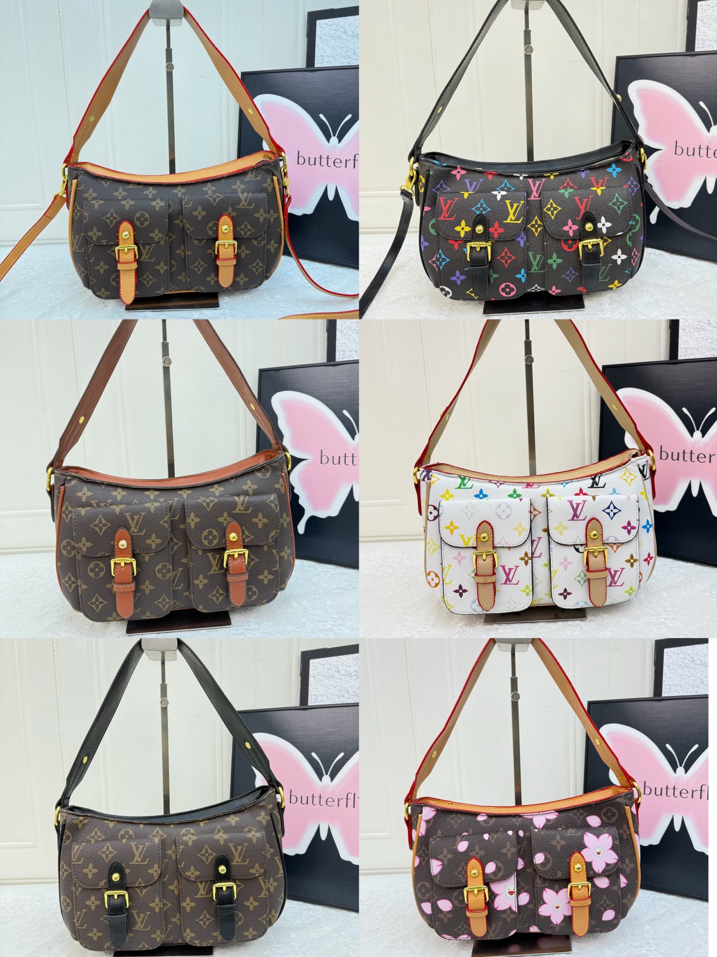 31$ dh LV 8619 Shoulder bag size 28X16X10 cm 41517223210 BY2629 gallery