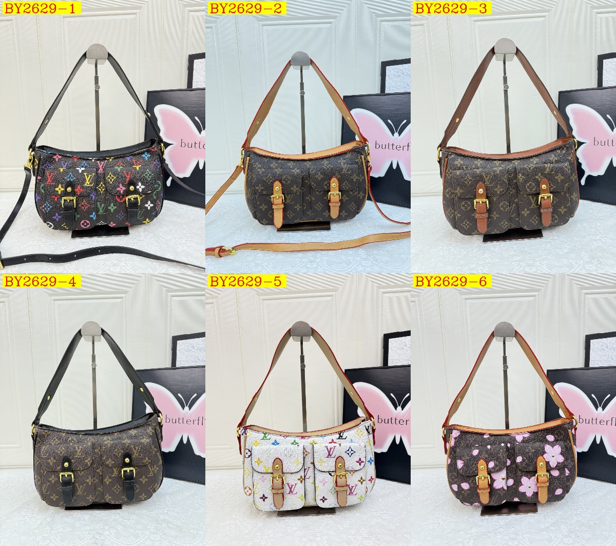 31$ dh LV 8619 Shoulder bag size 28X16X10 cm 41517223210 BY2629 gallery