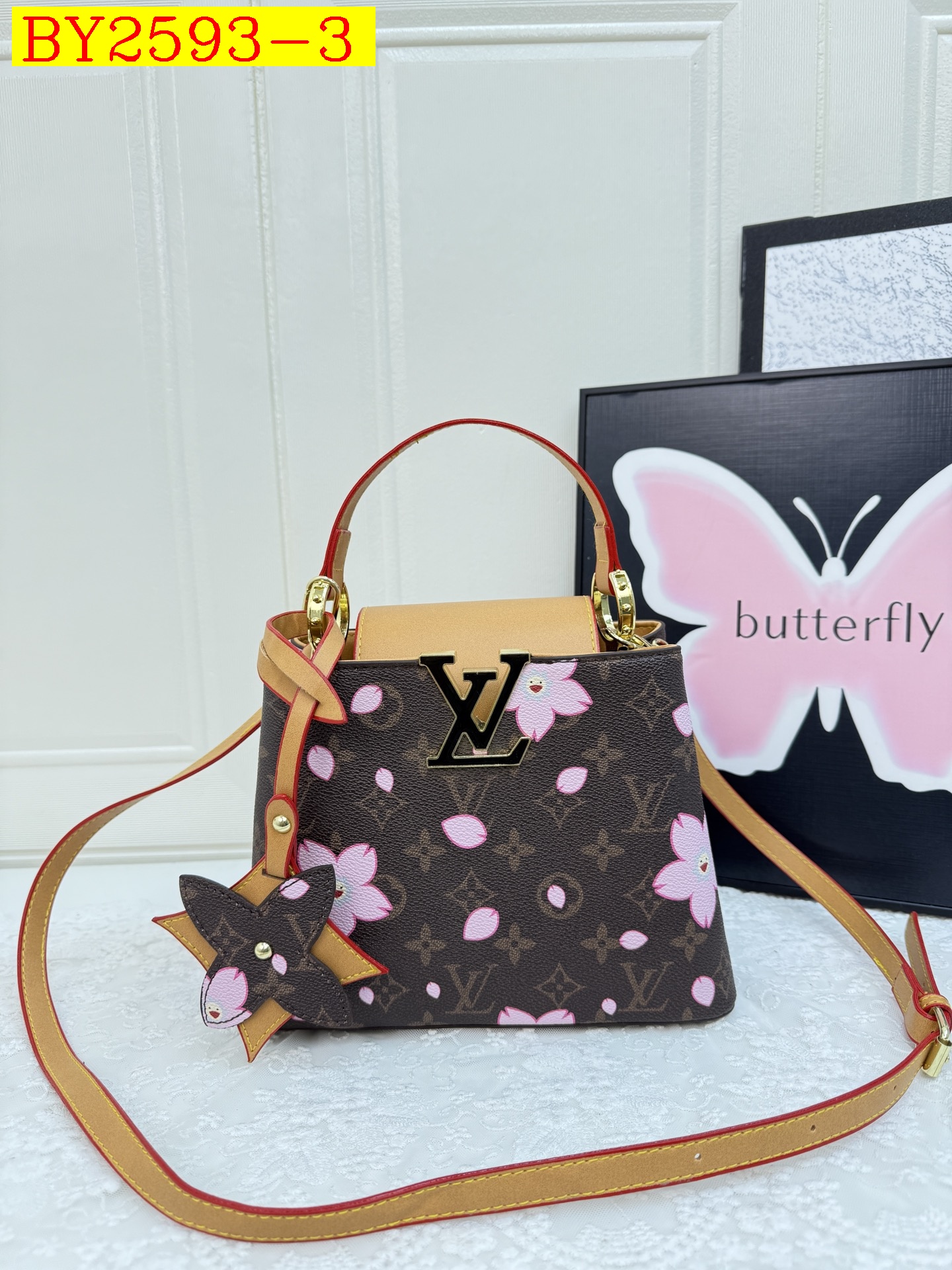 31$ dh LV JYH8632 Shoulder bag size 22.5x17x10 cm 61203423114 BY2593 gallery