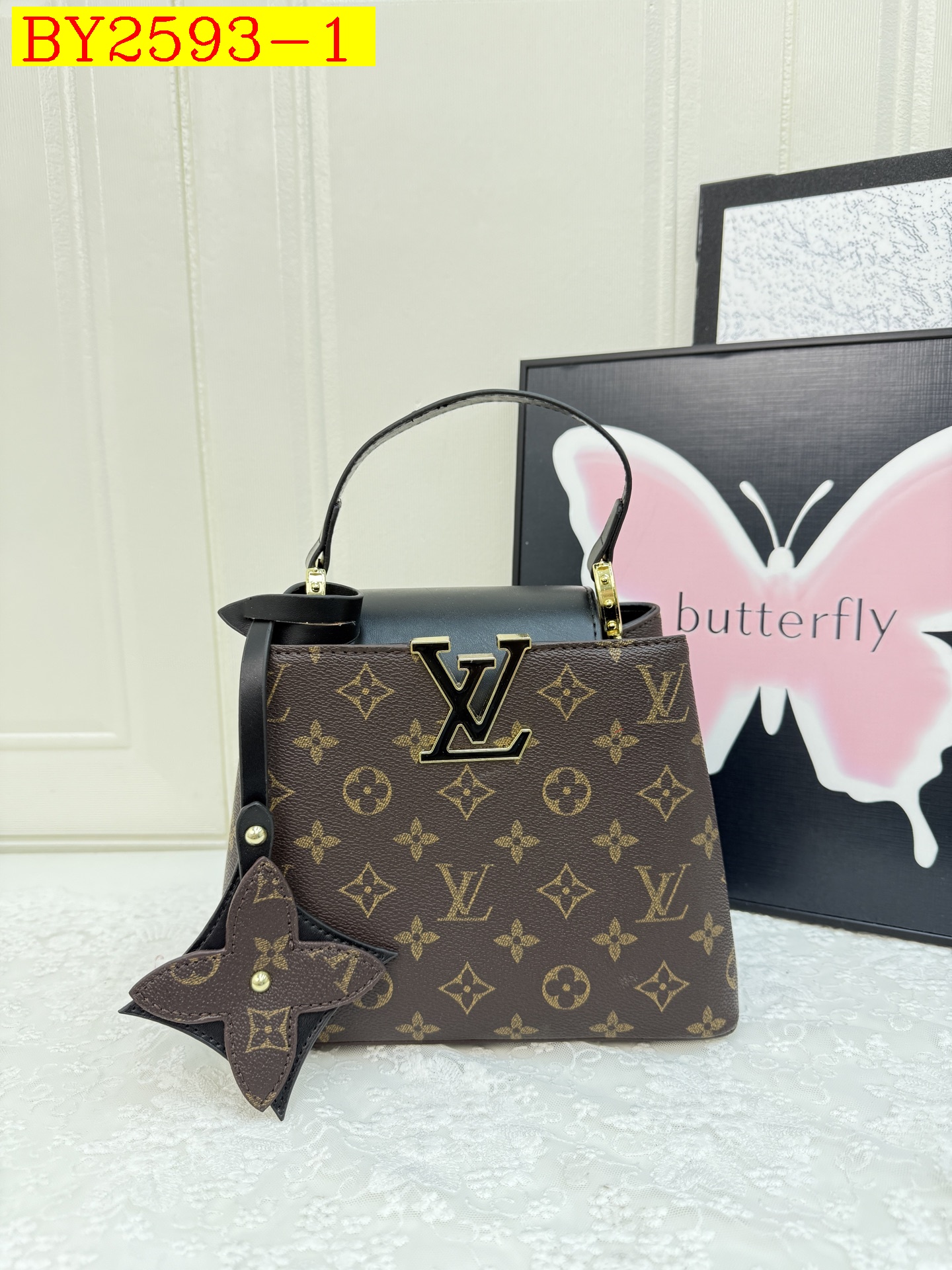 31$ dh LV JYH8632 Shoulder bag size 22.5x17x10 cm 61203423114 BY2593 gallery