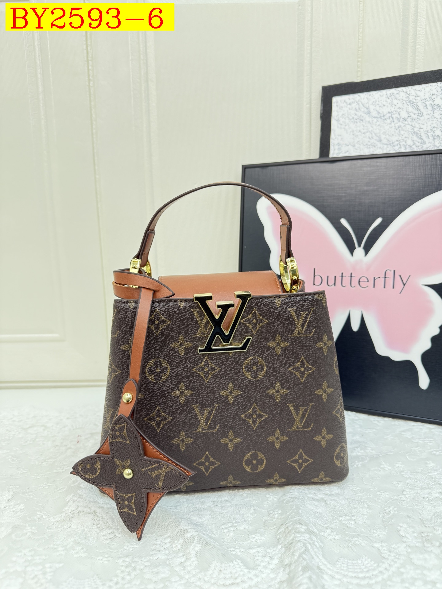 31$ dh LV JYH8632 Shoulder bag size 22.5x17x10 cm 61203423114 BY2593 gallery