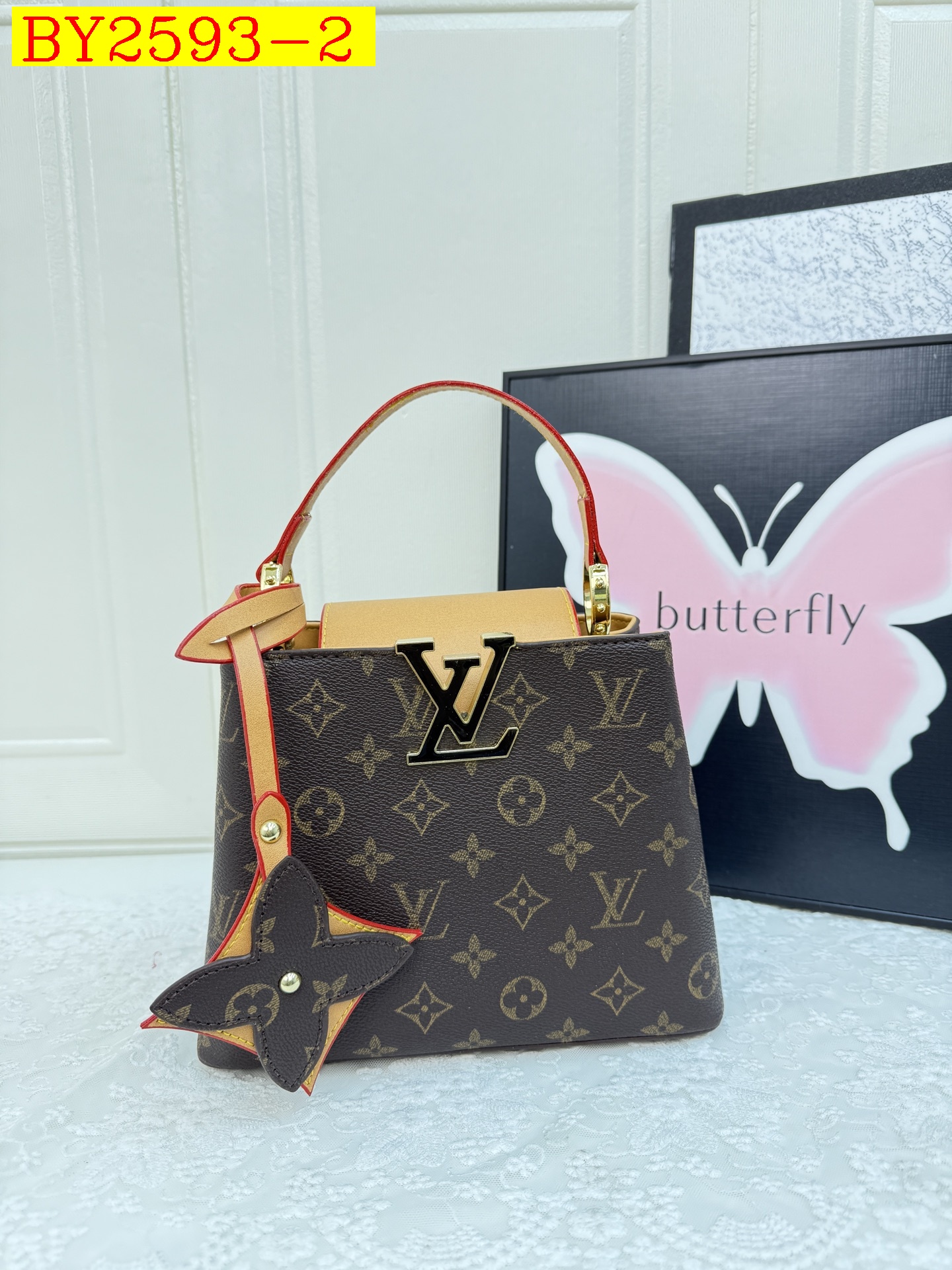 31$ dh LV JYH8632 Shoulder bag size 22.5x17x10 cm 61203423114 BY2593 gallery