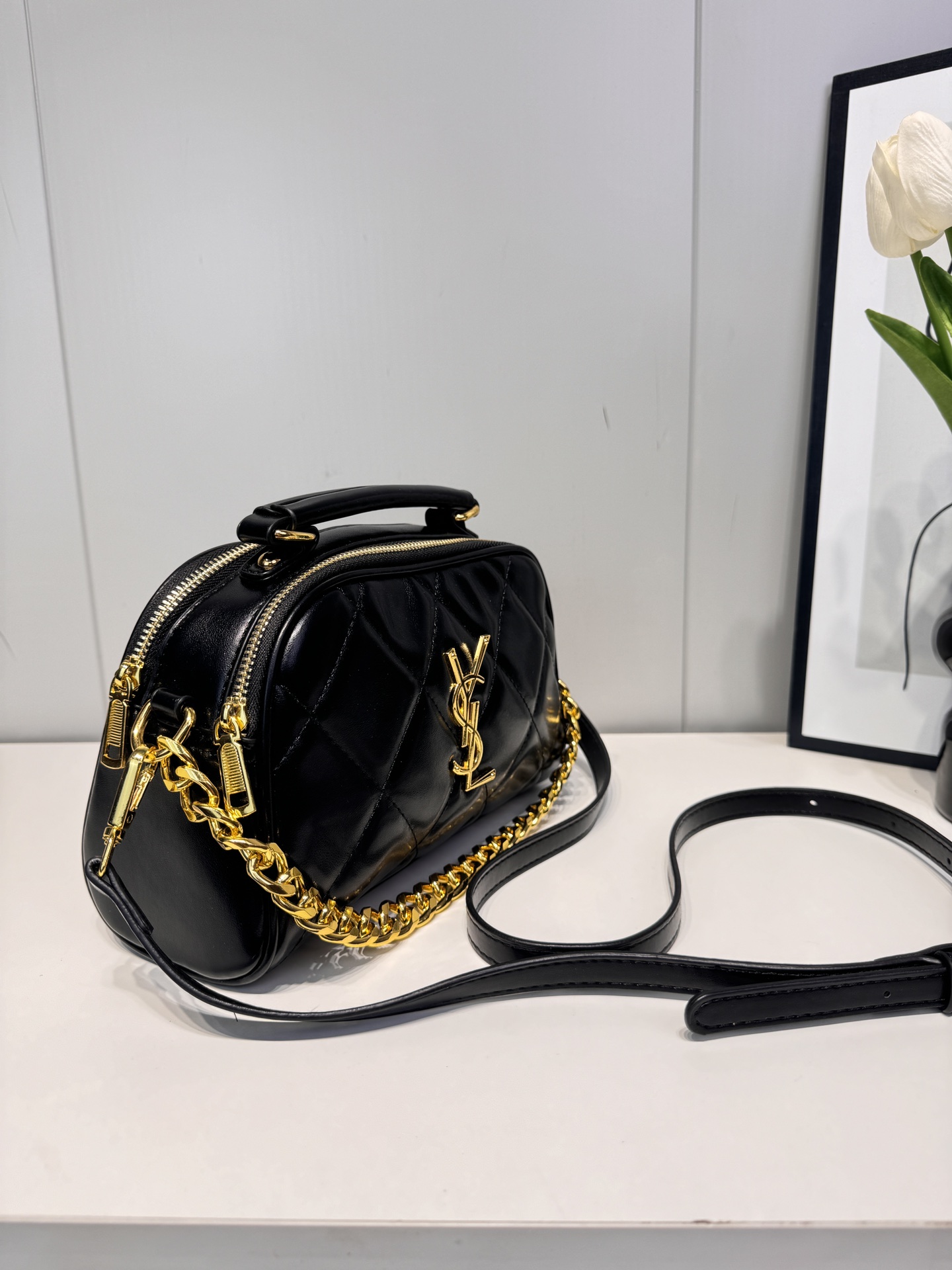 31$ dh YSL JYH6858 Shoulder bag size 24x16x10 cm 91506423210 BY2599 gallery