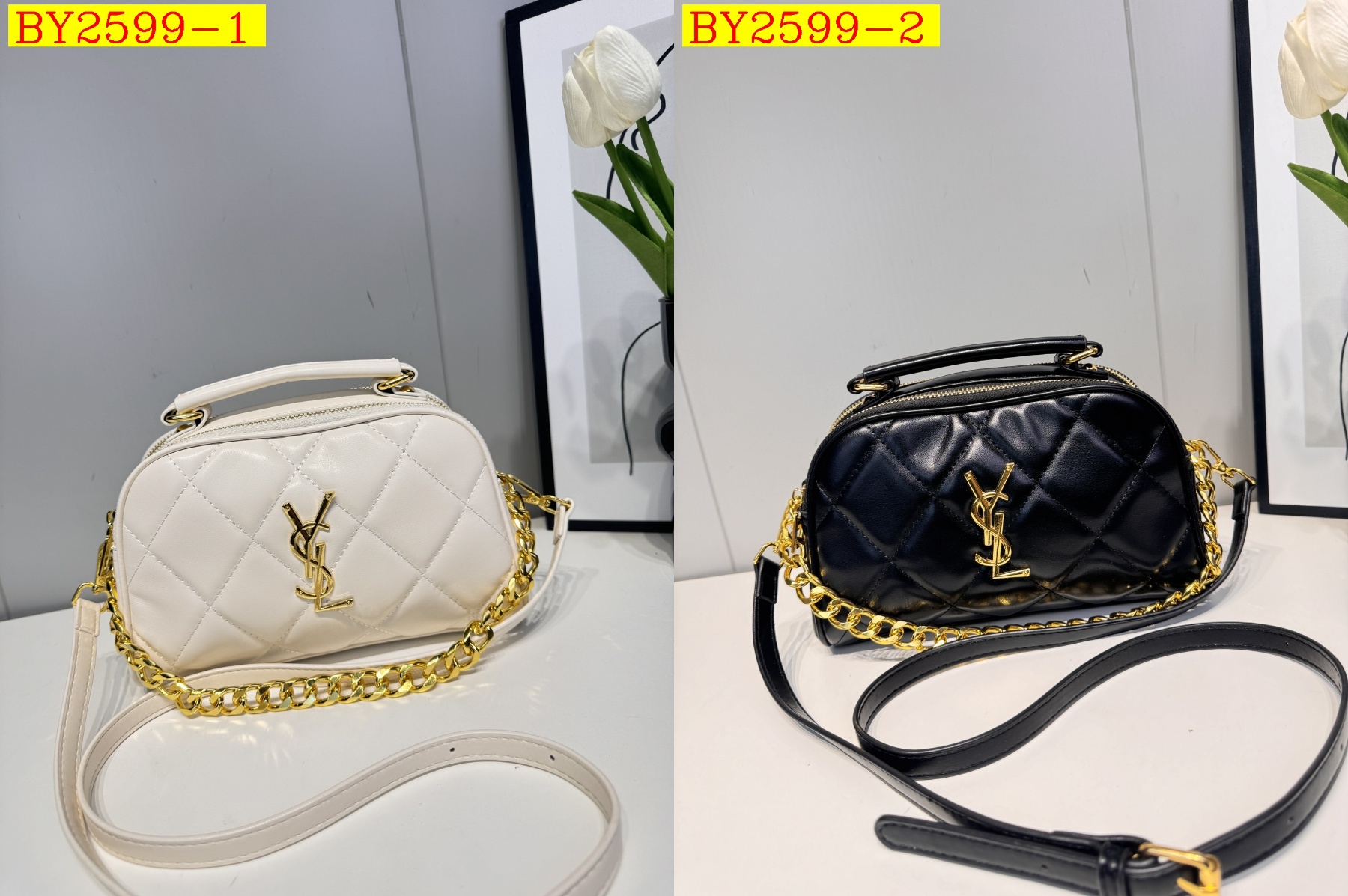 31$ dh YSL JYH6858 Shoulder bag size 24x16x10 cm 91506423210 BY2599 gallery