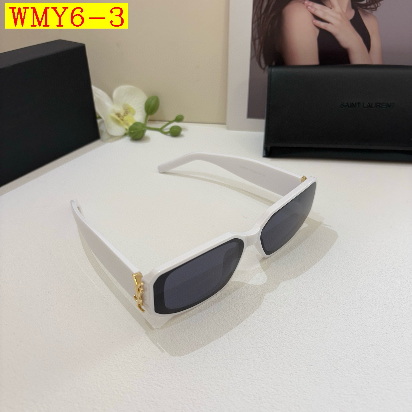 31$ dh YSL Sunglassess With Box 91642023117 WMY6 gallery