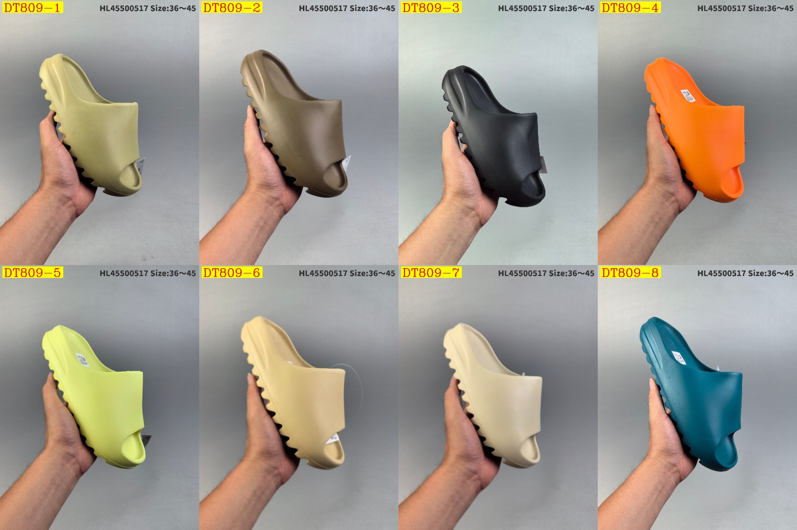 31$ new_dh Adidas Yeezy Slide SIZE 36-45 41207022092 DT809 gallery
