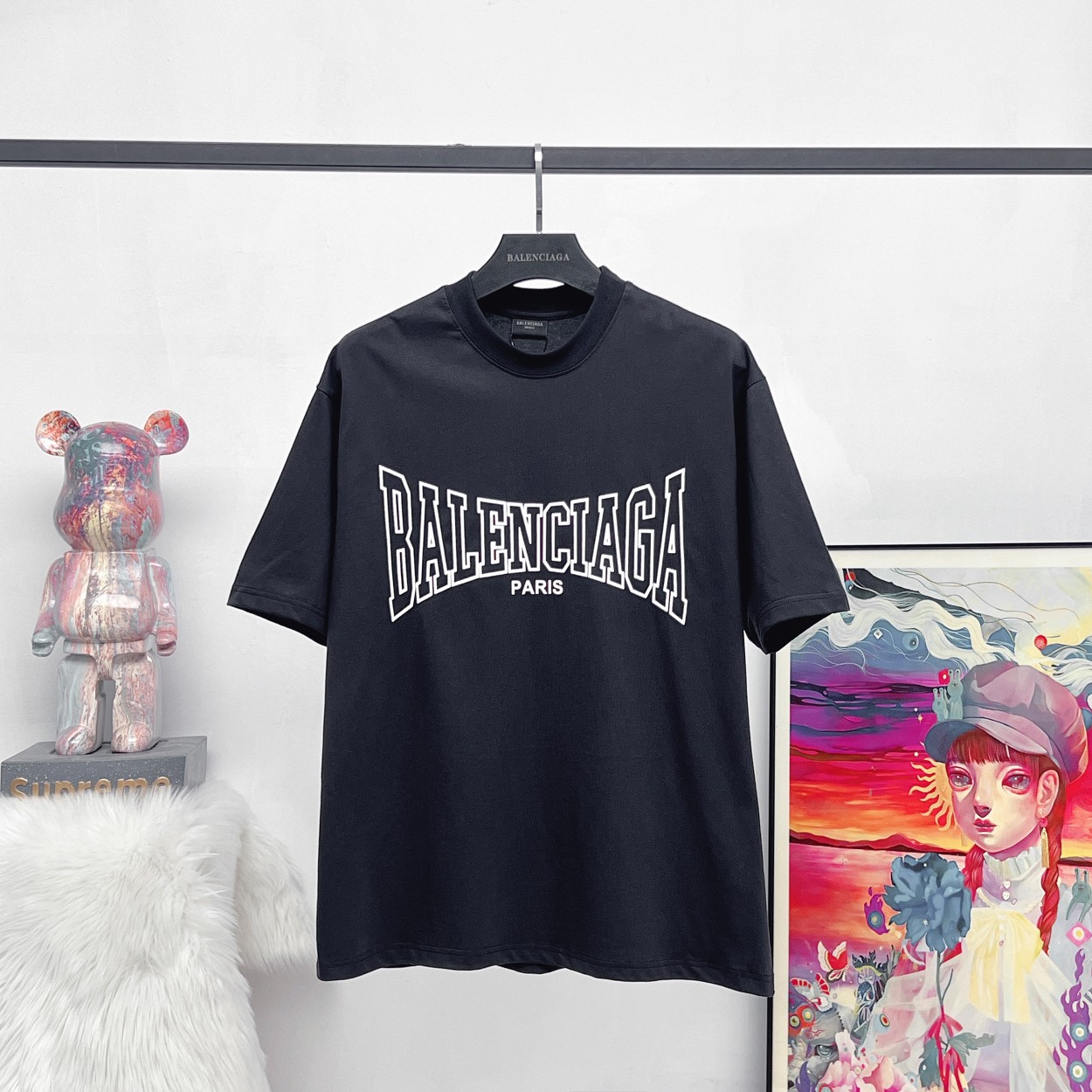 32$ Balenciaga 25SS Short-sleeve size XS-L 212336 WX124 gallery