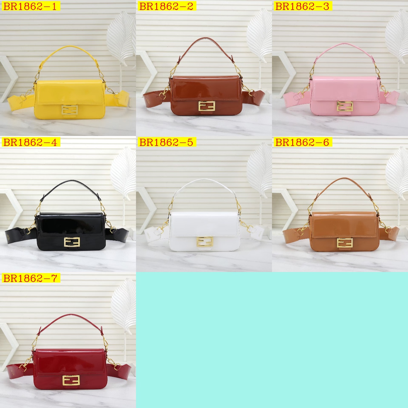 32$ FENDI 5635 size 25x17x7x cm 417316 BR1862 gallery