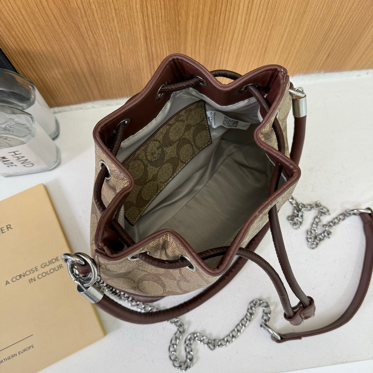 32$ coach 9027 pu Shoulder bag size 22x19x9 cm 518316 DX720 gallery